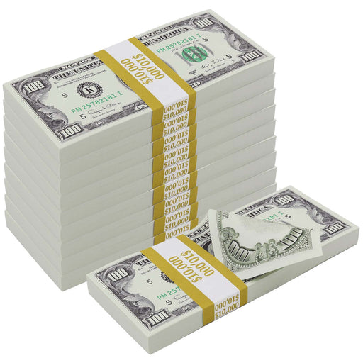 $100,000 Full Print 1990s Series Prop [content00inject]10[content00inject] money 168[content00inject]10[content00inject] Stacks - Prop [content00inject]10[content00inject] money 168[content00inject]10[content00inject] #[content00inject] Inc.