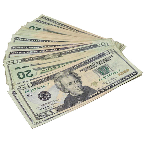 $20 ✔️RealAged™ Full Print New Series Bills - Prop [content00inject]10[content00inject] money 168[content00inject]10[content00inject] #[content00inject] Inc.